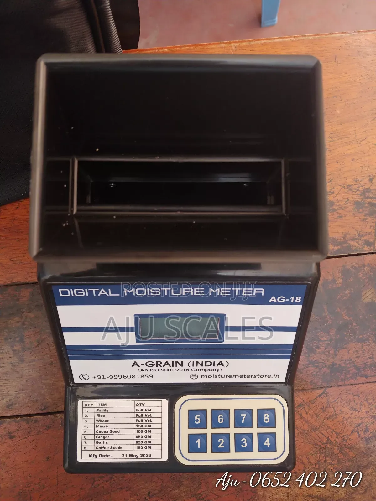 Digital Moisture Meter.