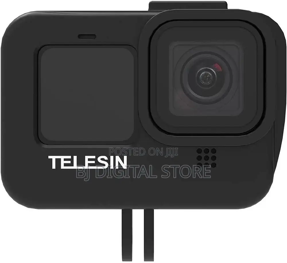 TELESIN Plastic Frame Case With 2-Prong Mount for Gopro HERO