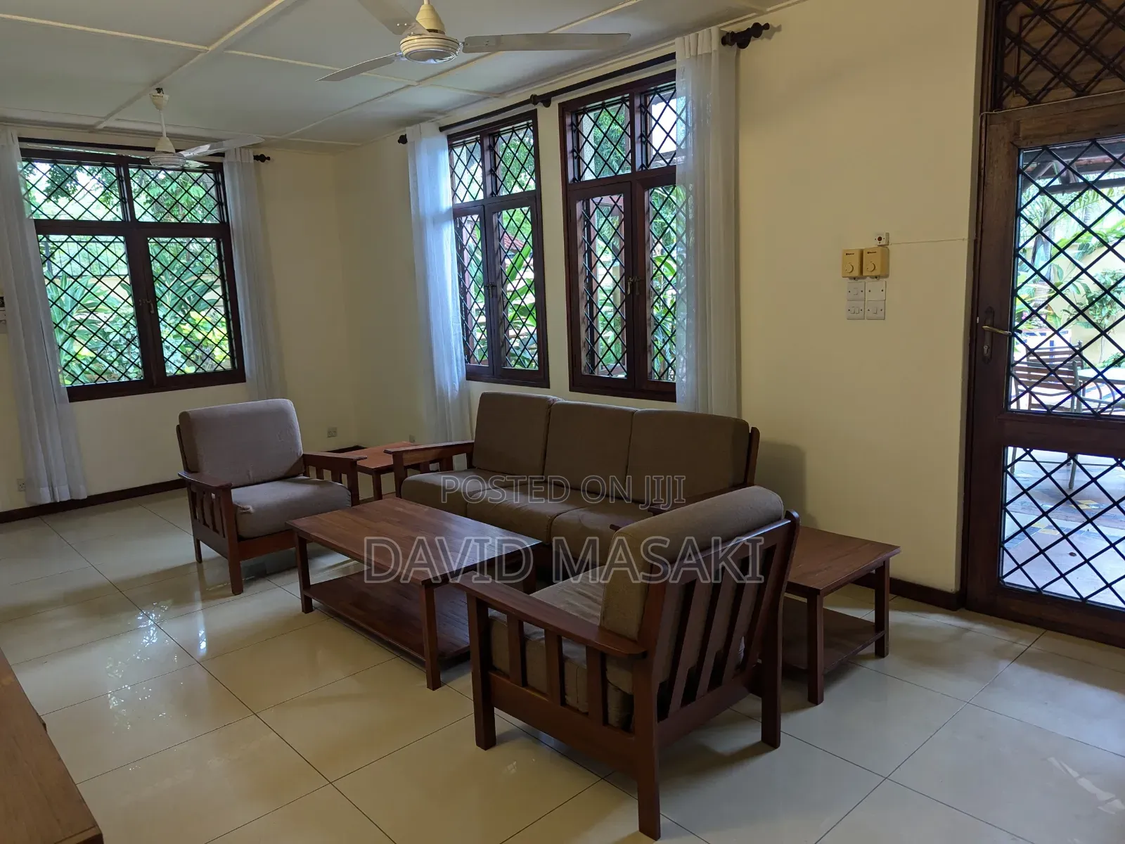 Furnished 4bdrm Bungalow in The House, Masaki for rent