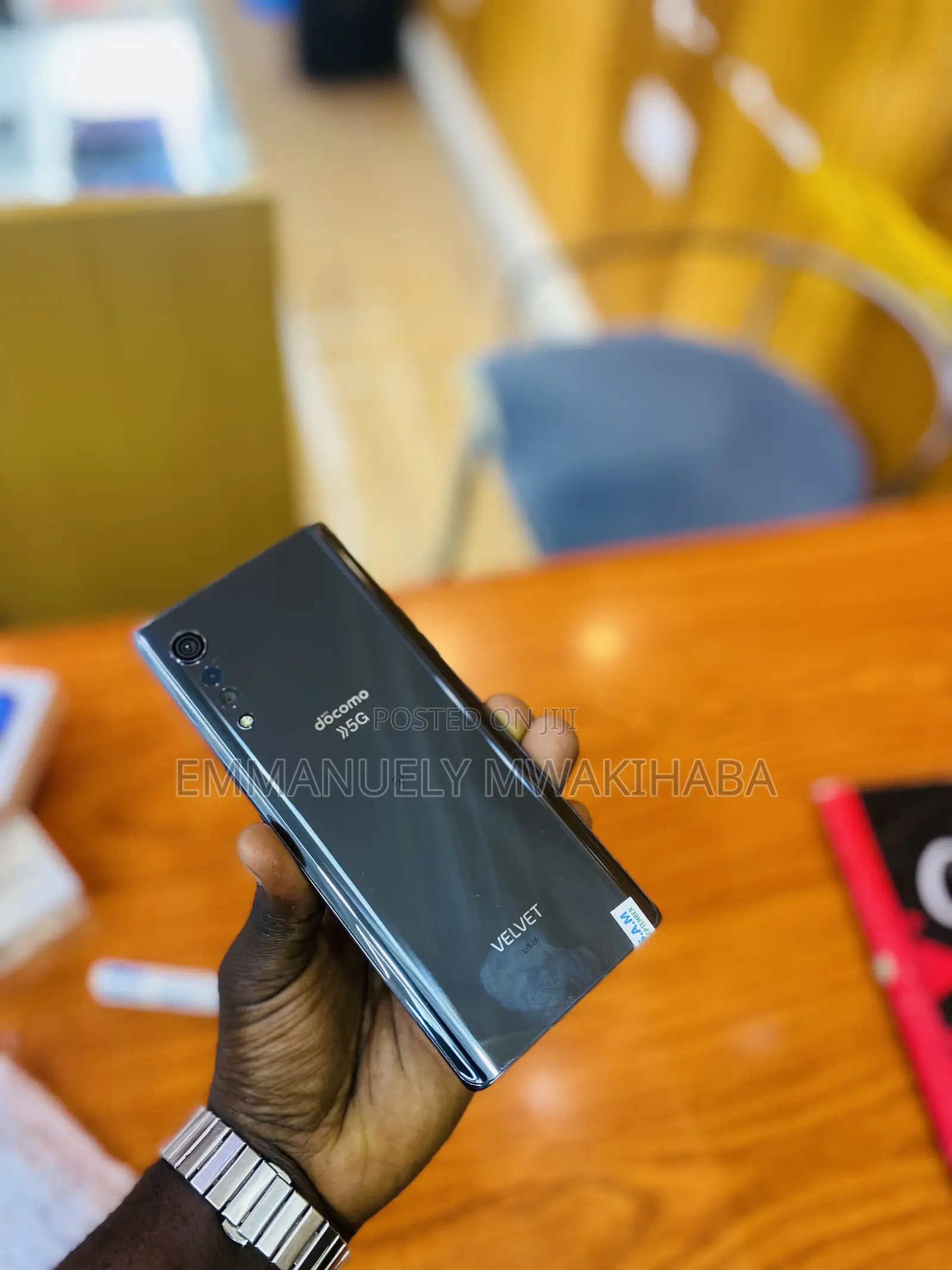 LG Velvet 128 GB Black