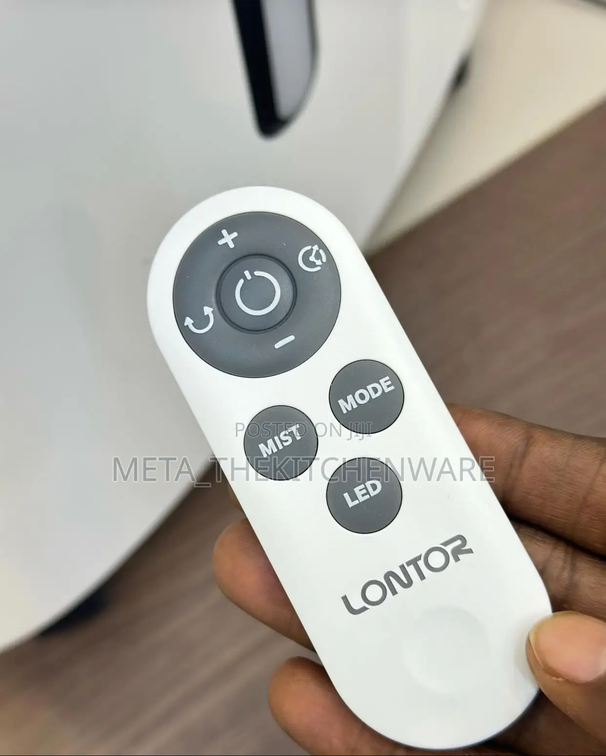 Lontor Rechargeable Mist Air Cooler 2.5L With Remote Control