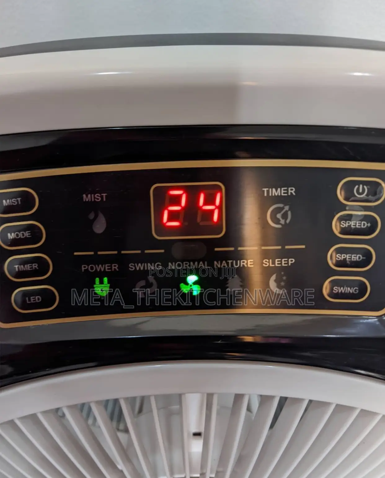 Lontor Rechargeable Mist Air Cooler 2.5L With Remote Control