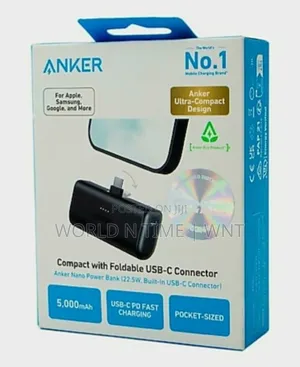 Anker Powerbank A1653H11 Nano 5000mah Battery 22.5w