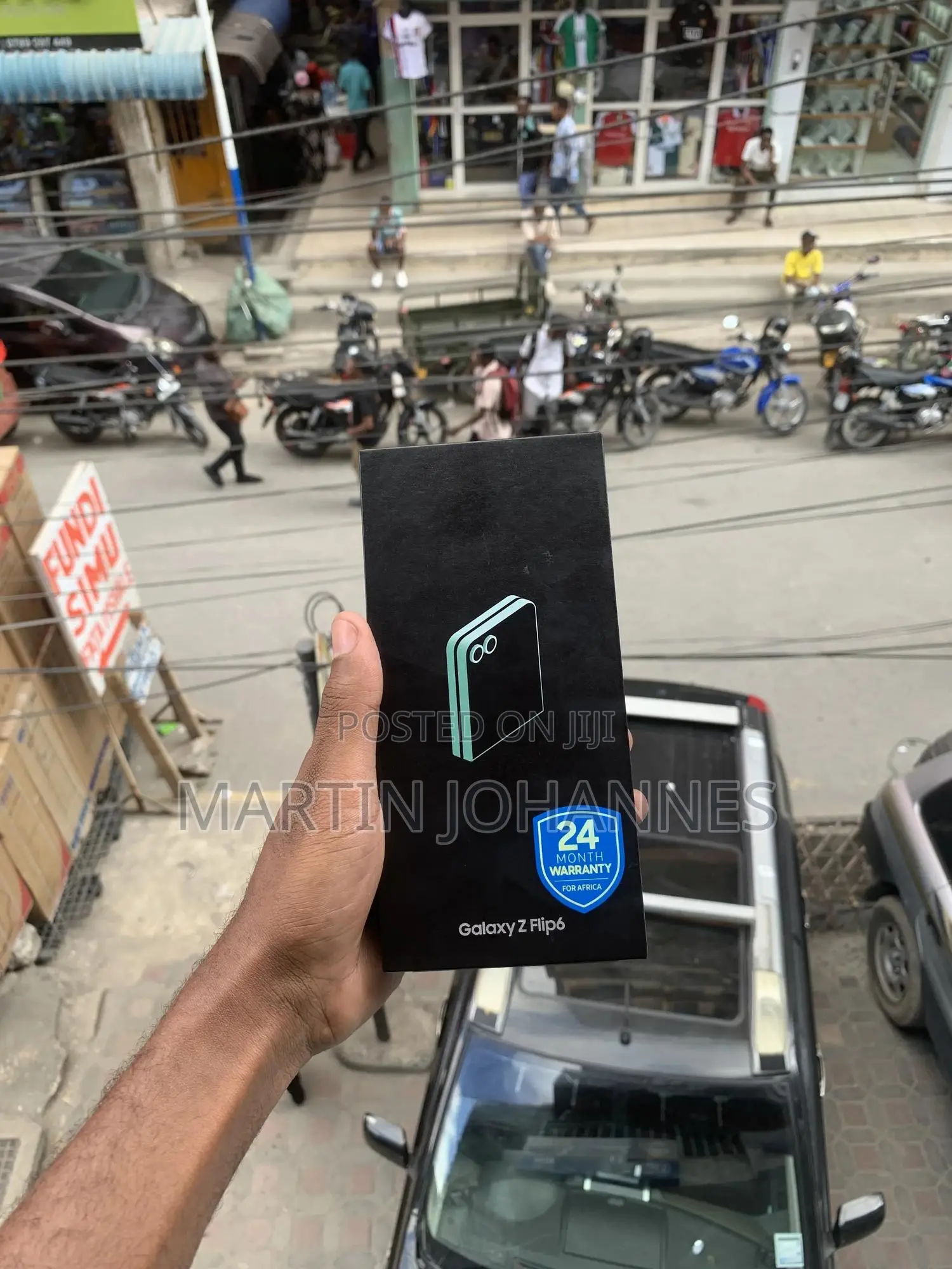 New Samsung Galaxy Z Flip6 256 GB Black