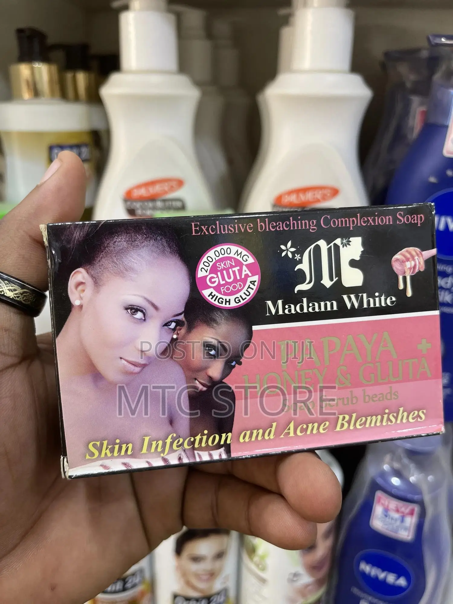 Papaya Honey And Gluta Soap