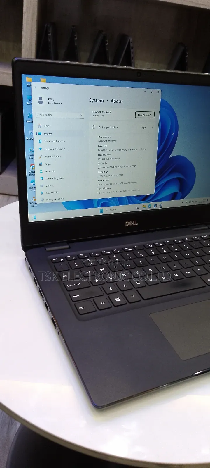 Laptop Dell Latitude 3400 16GB Intel Core I7 SSD 512GB