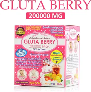 Gluta Berry 200000mg Glutathione Collagen Drink