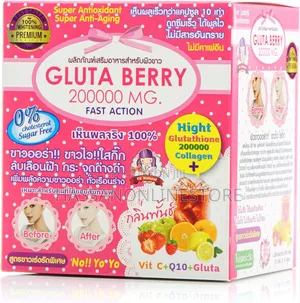 Gluta Berry 200000mg Glutathione Collagen Drink