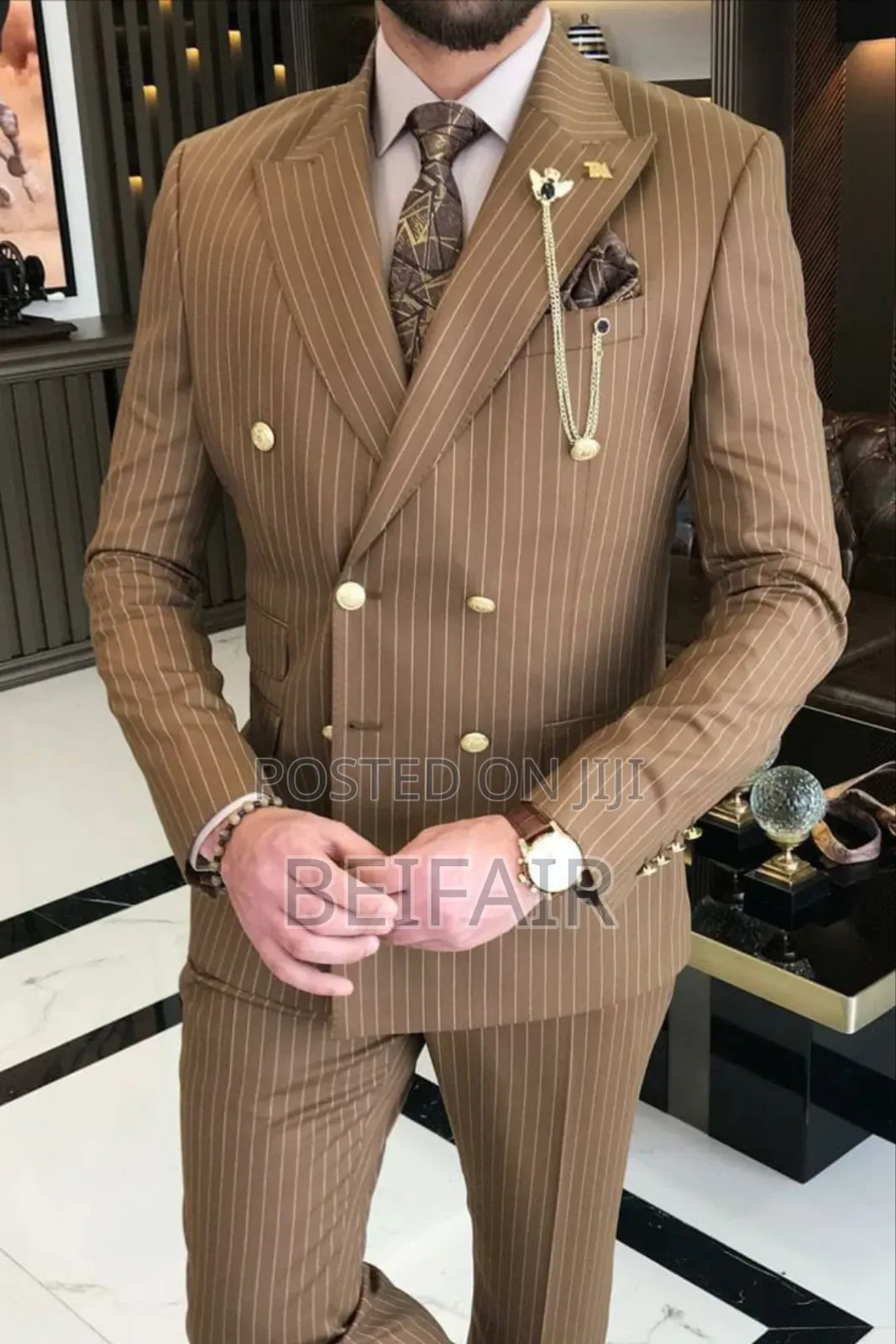 Suti Za Kiume | Men's Suits | Double Breasted Suits