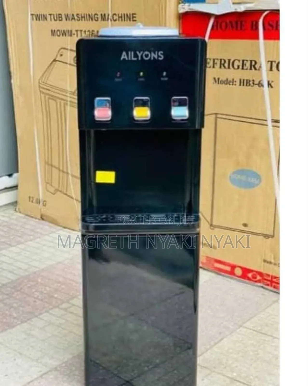 Ailyons Water Dispenser Njia Tatu Ina Friji Kwa Chini
