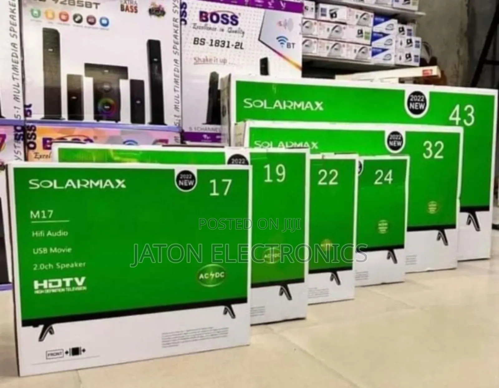 Solarmax 17 Inches Led Tv