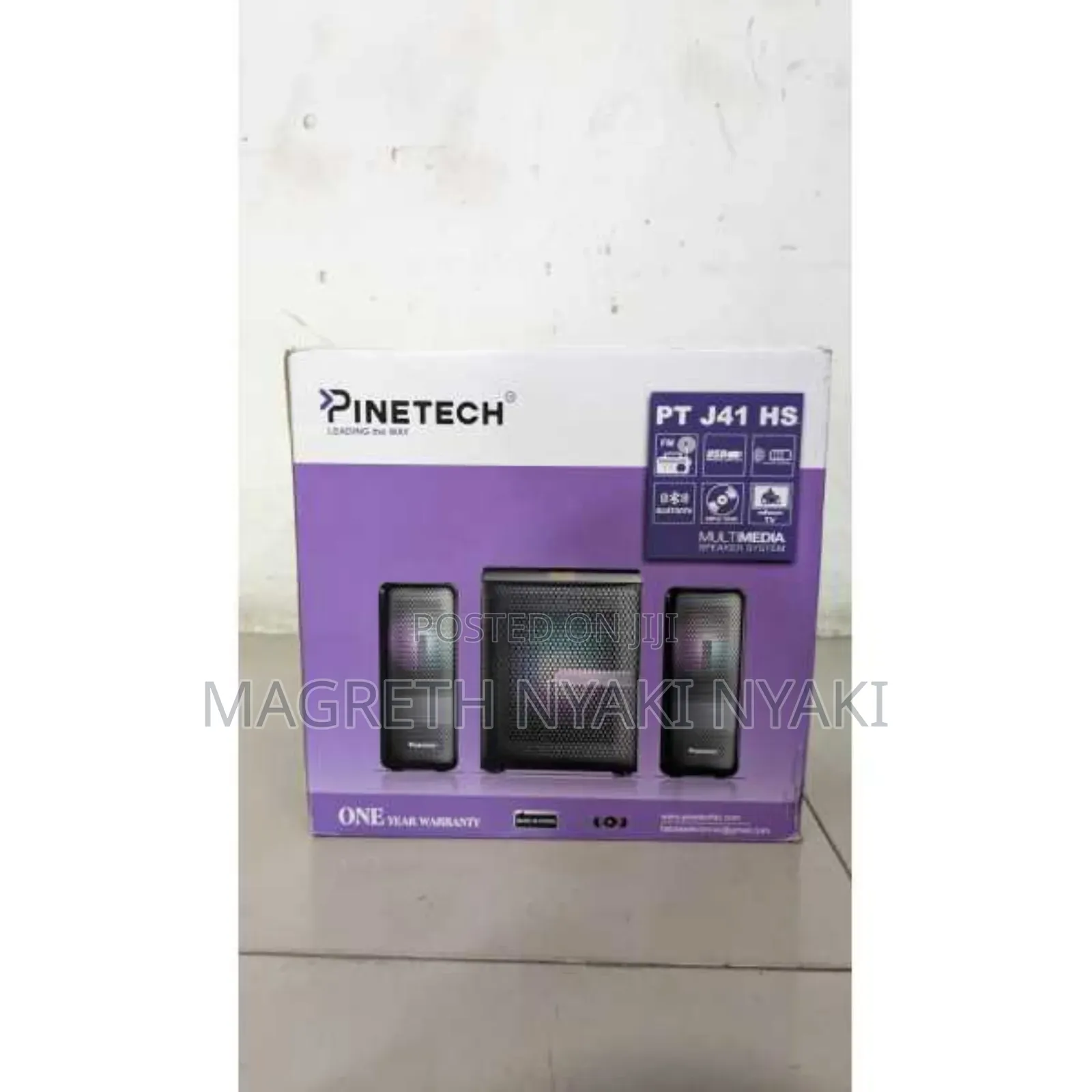 Pinetech Sabufa Ndogo Spika Mbili New Model