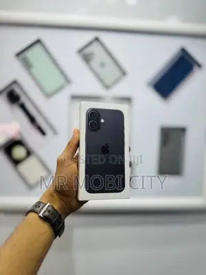 New Apple iPhone 16 256 GB Black