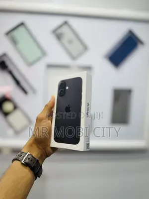 New Apple iPhone 16 256 GB Black