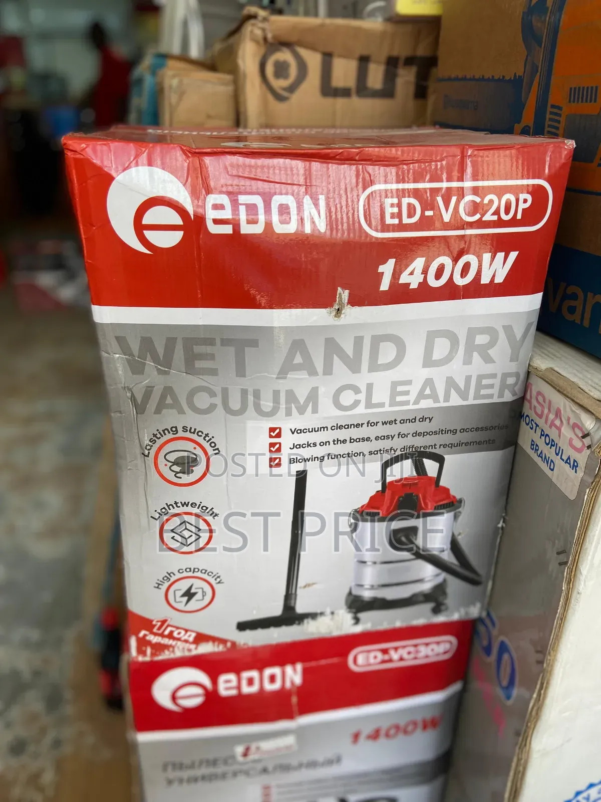 Edon Vacuum Cleaner 1400w Ed-Bc20l