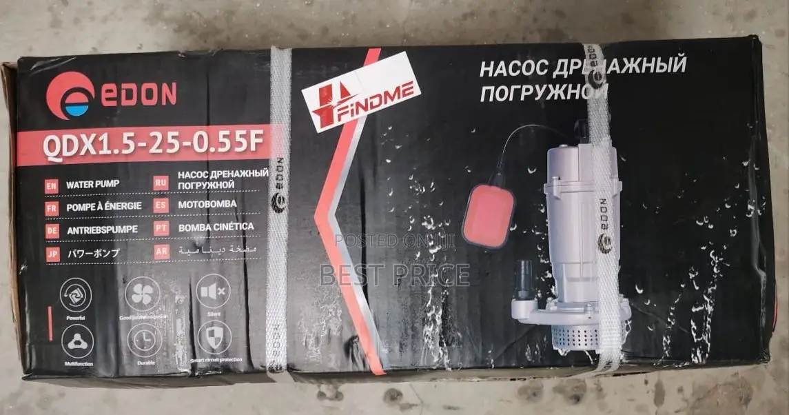 Edon Submersible Water Pumb Qdx1.5-0.55r