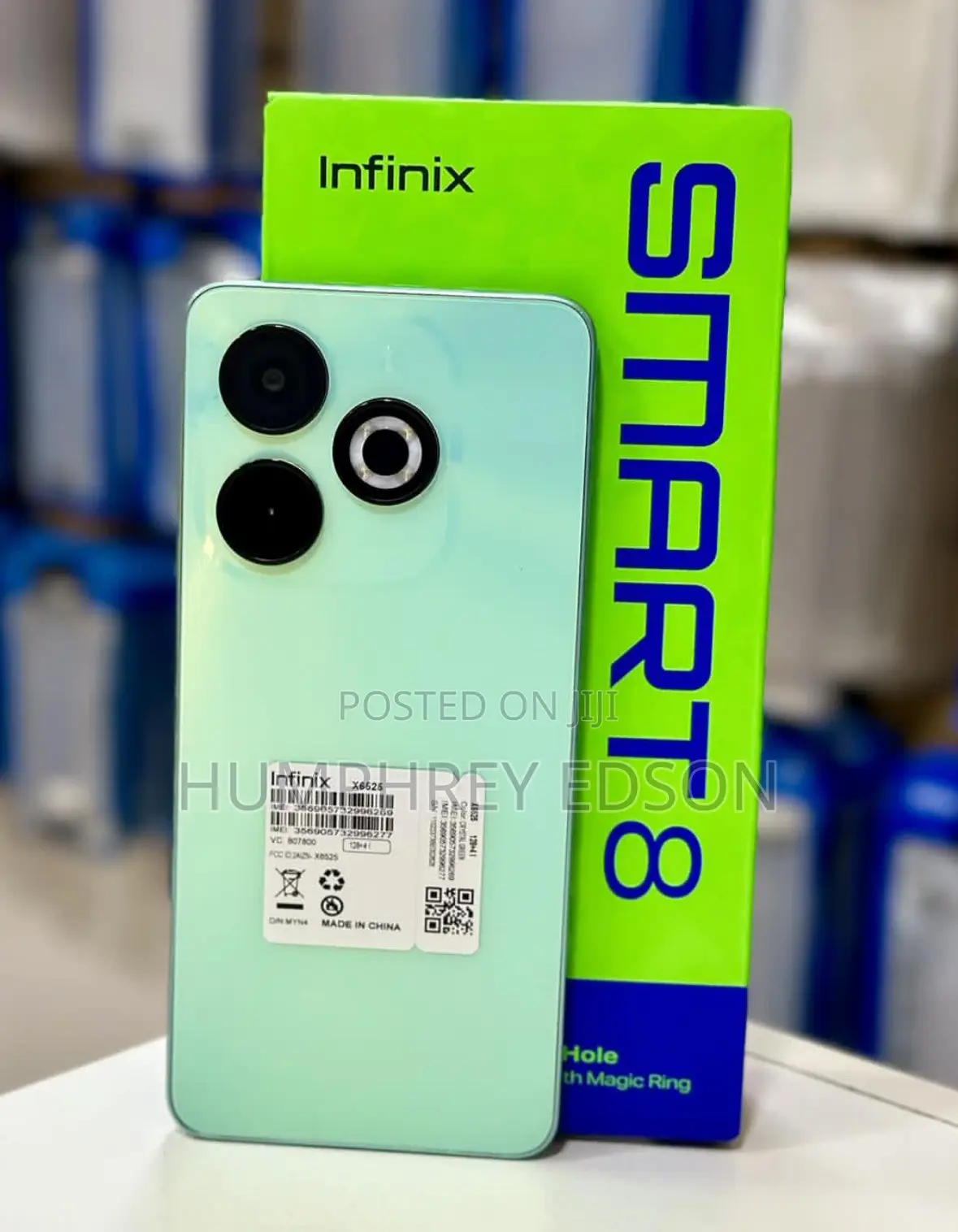 New Infinix Smart 8 128 GB Green