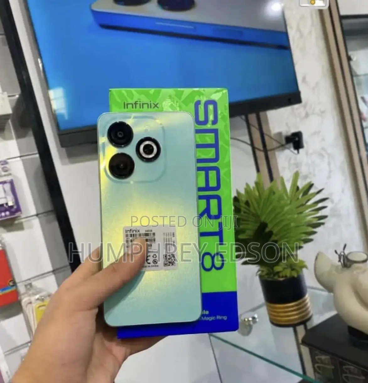 New Infinix Smart 8 128 GB Green