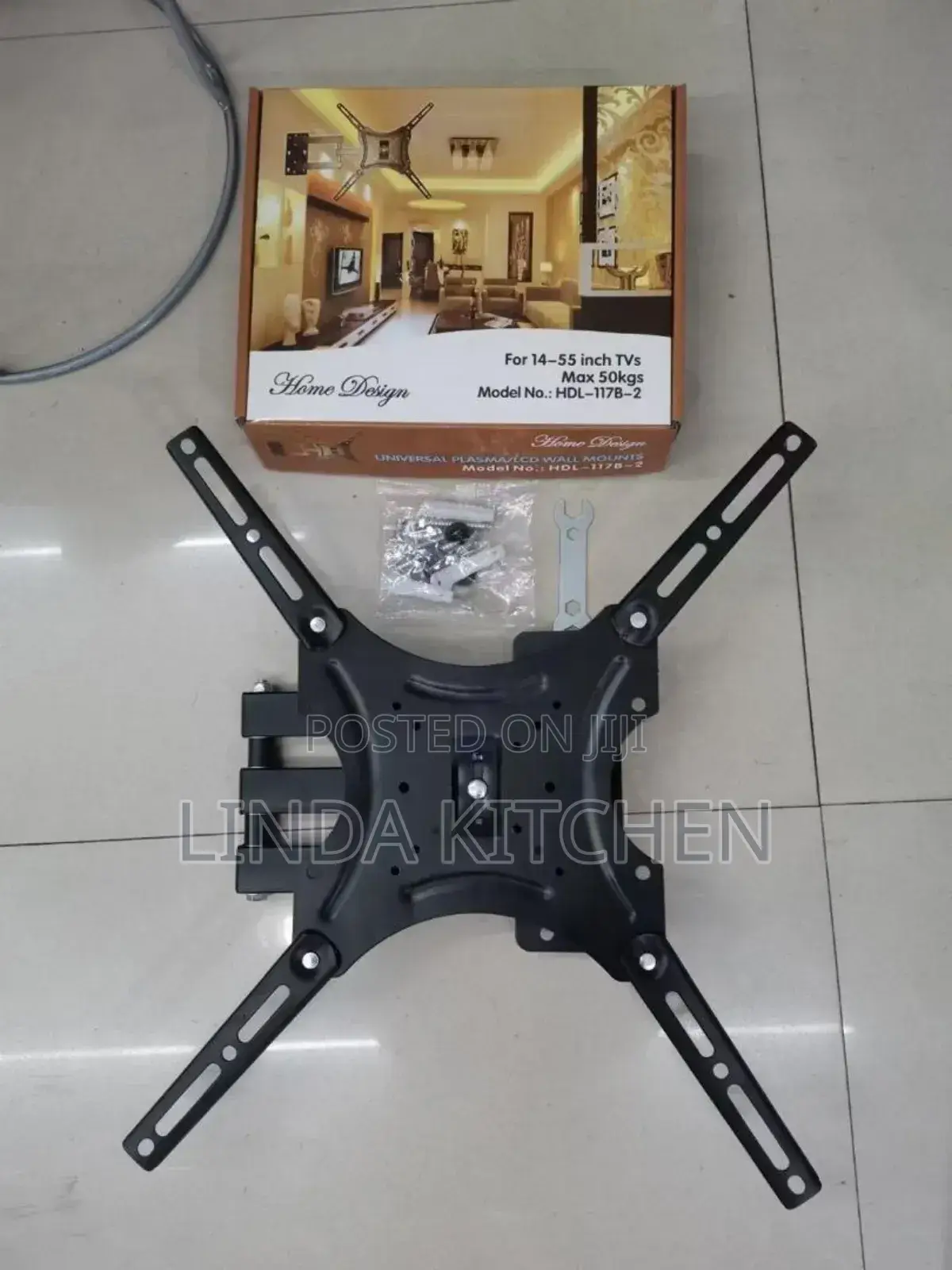 Full Motion Wall Mount TV Bracket