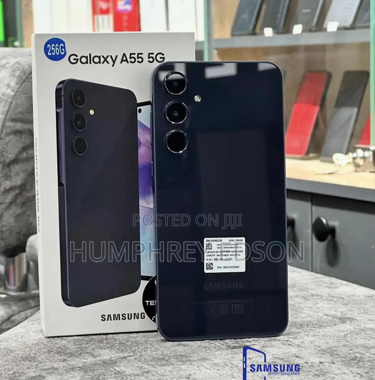 New Samsung Galaxy A55 256 GB Black
