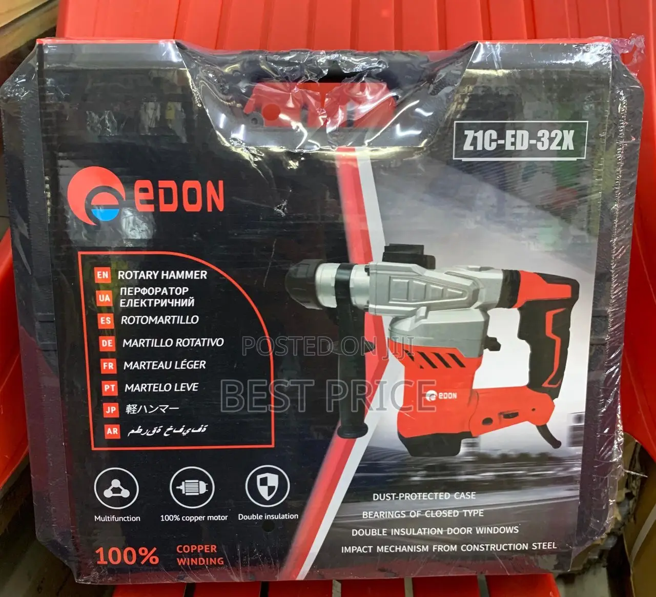 Edon Rotary Hammer 21c-Ed-32x