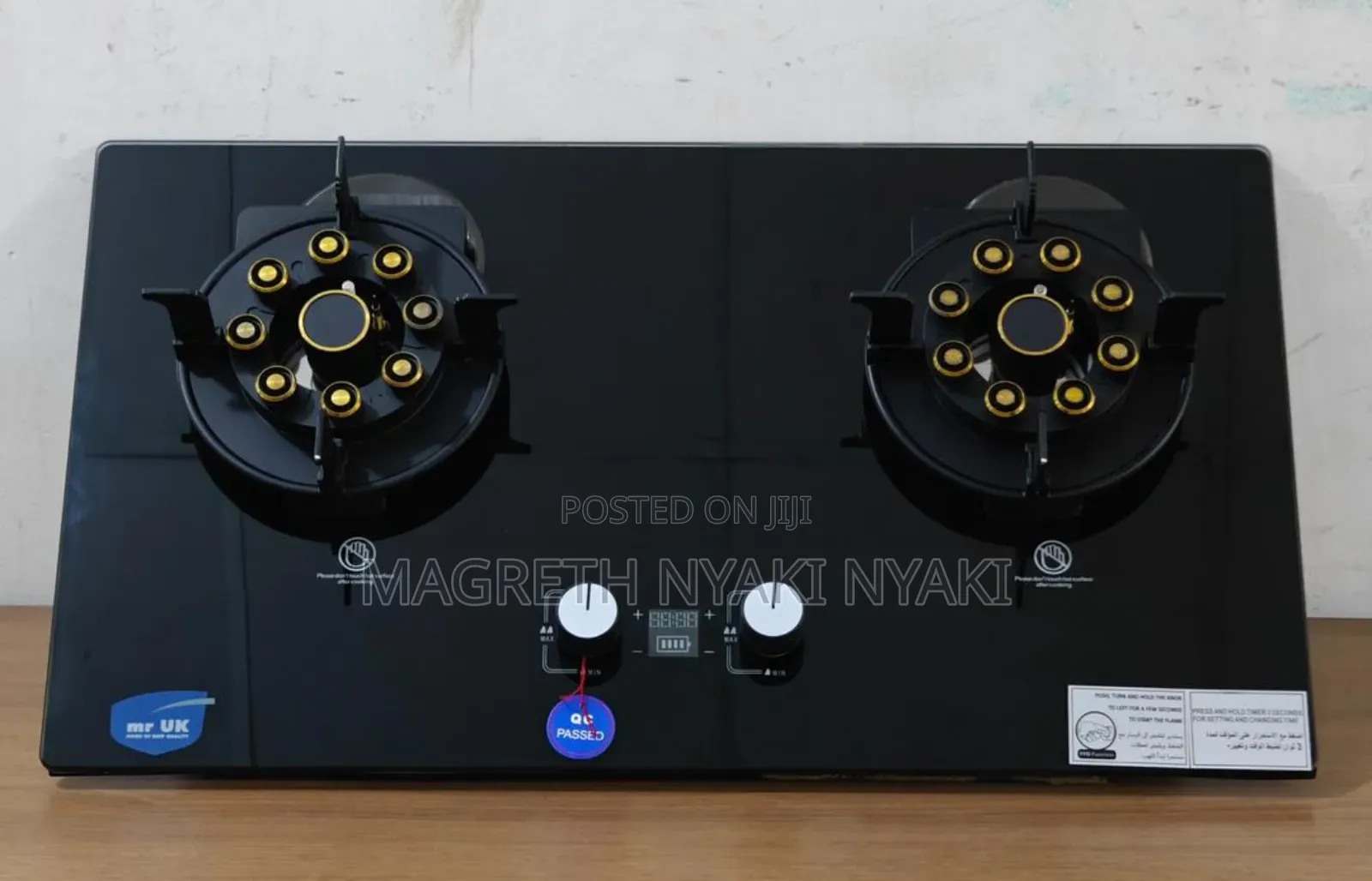 Mr Uk Jiko La Kisasa Kabisa Gas  Na Electric Hob Use