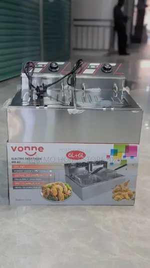 Vonne Electric Deep Fryer Double 12L