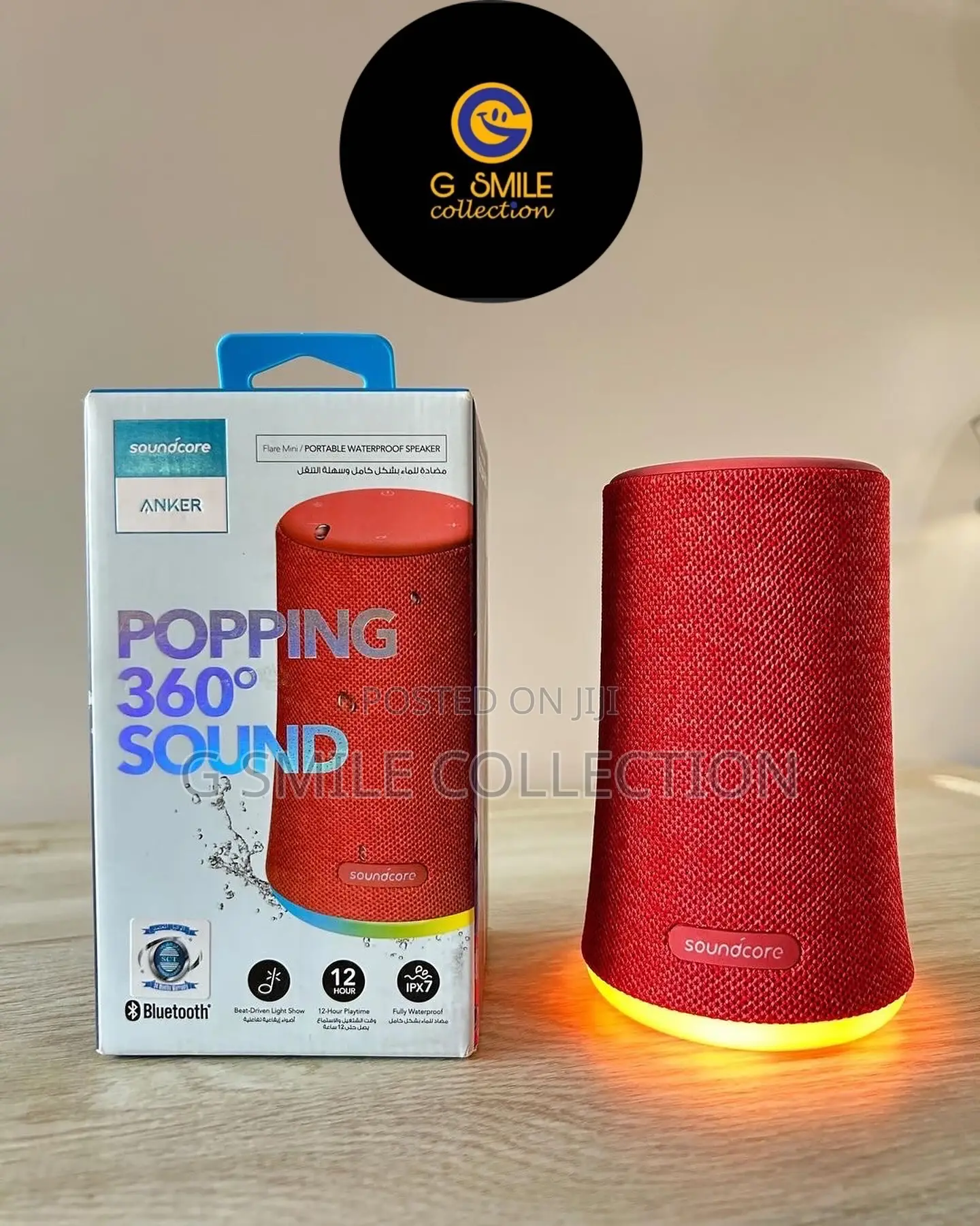 Anker Soundcore Flare Mini Portable Bluetooth Speaker