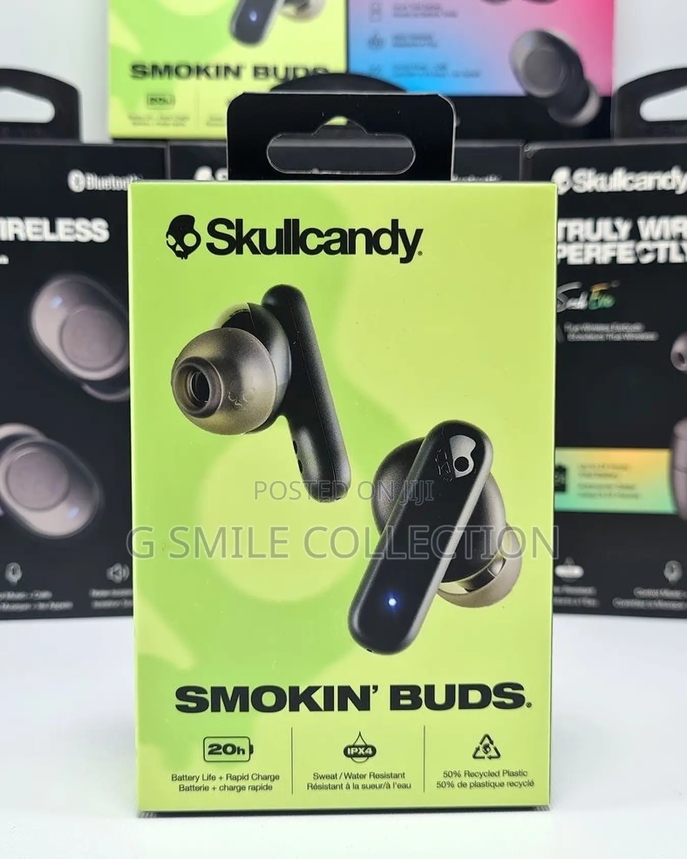 Skullcandy Smoking Buds Bluetooth Earphones