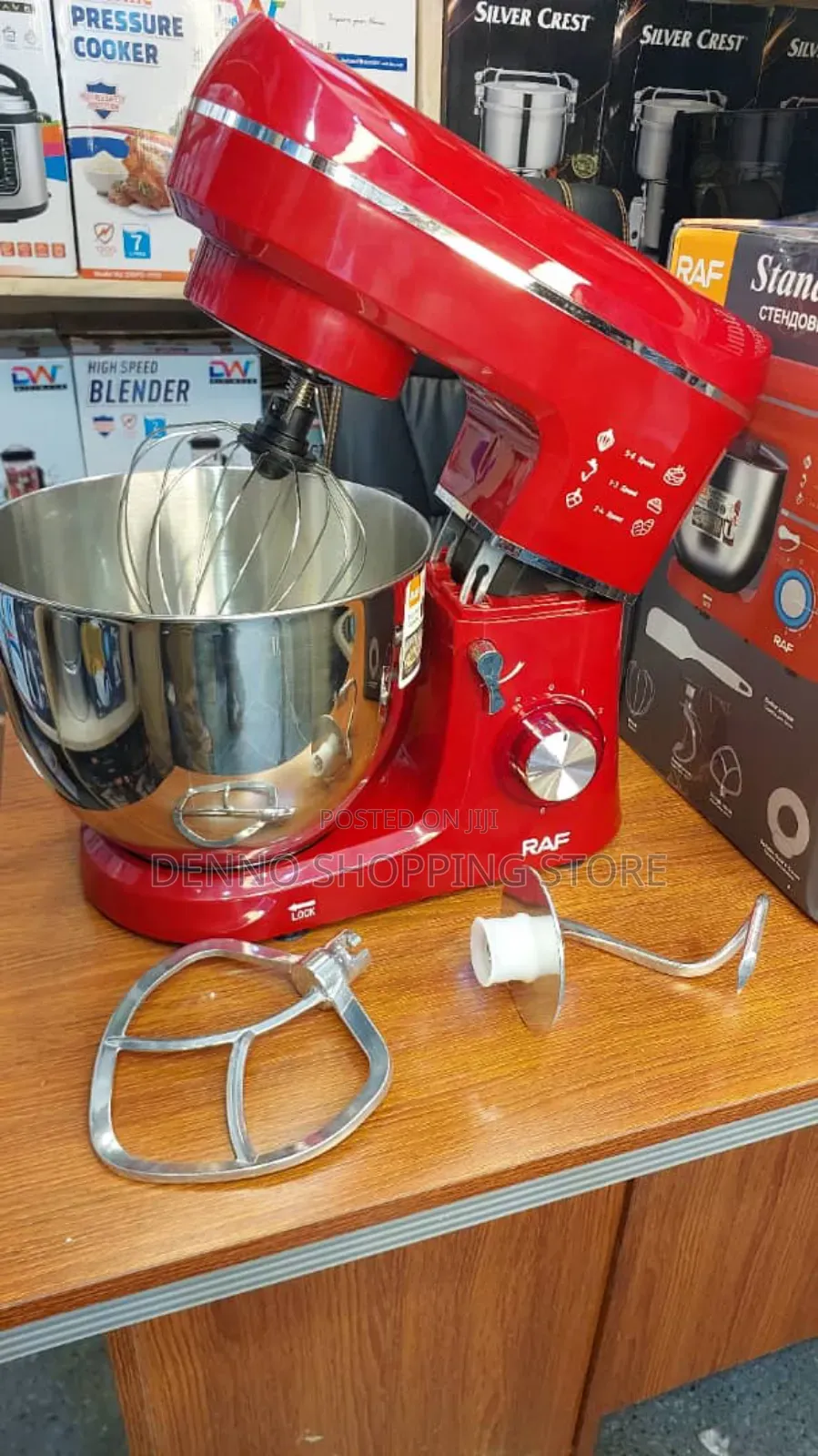 Red Stand Mixer 8L