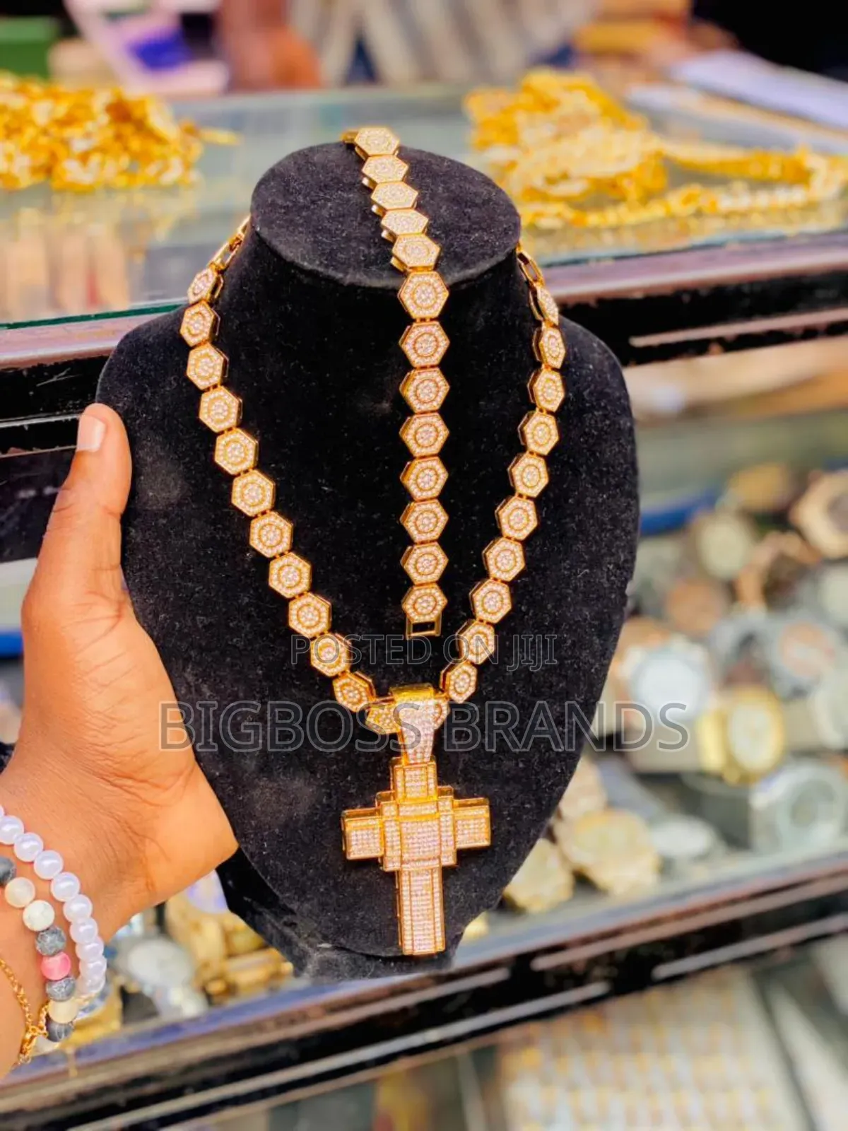 Ice Chain Set With Bracelet