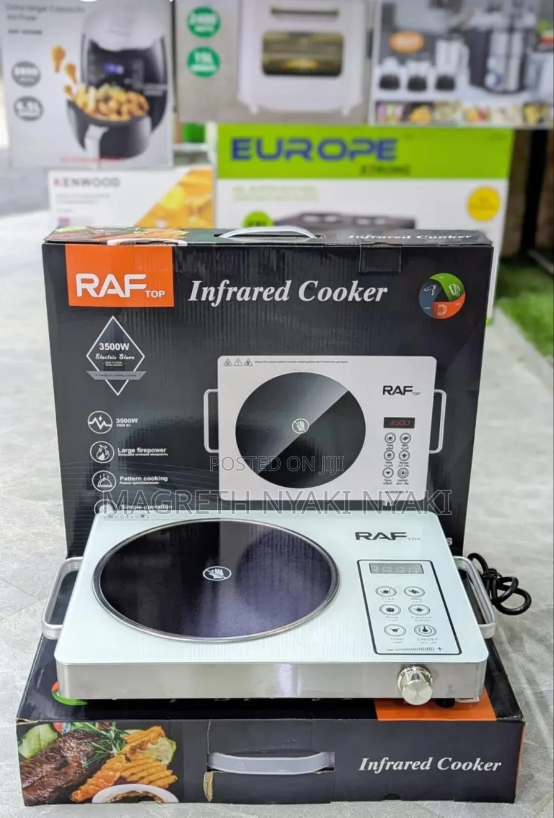 Electric Cooker RAF Single ( Haichagui Sufuria) 3500watts