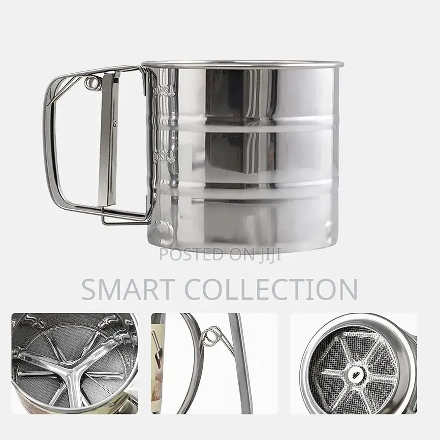 Stainless Steel Automatic Flour Sieve 250g