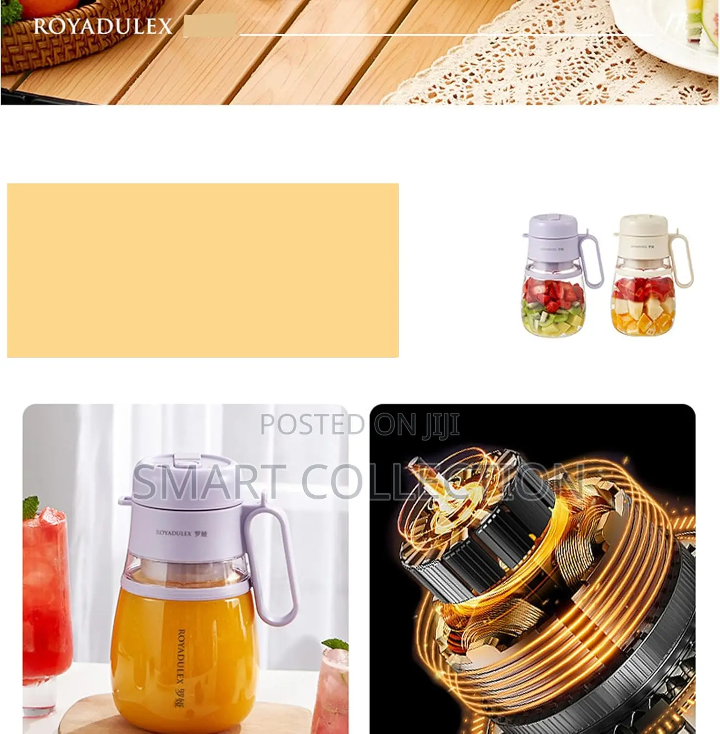 Mini Cordless Juicer Bottle 1600ml