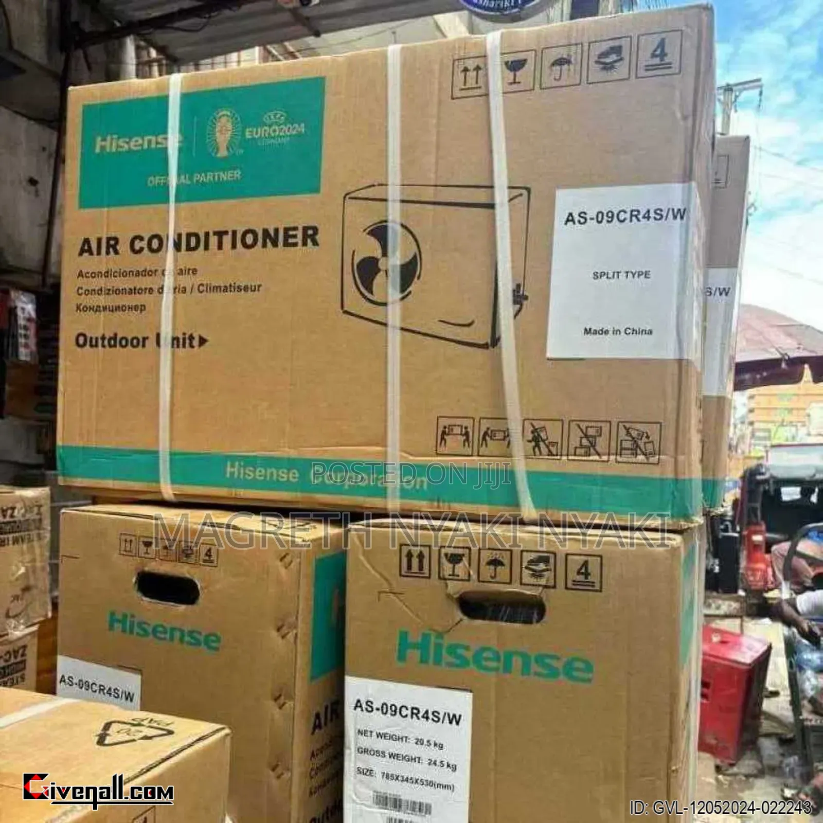 Hisense Ac Btu 18000 - With Inverter (Ina Inverta)