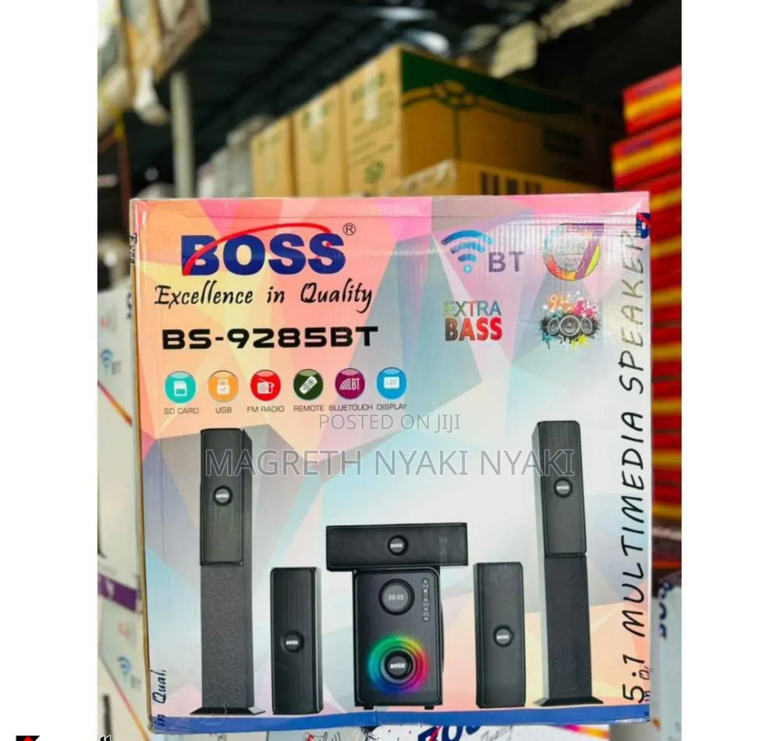 Boss Sabufa Spika Tano Ina Support Bluetooth