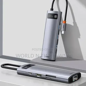 Baseus CAHUB-CV0G 8in1 Multifunctional HUB Dock Typec to USB