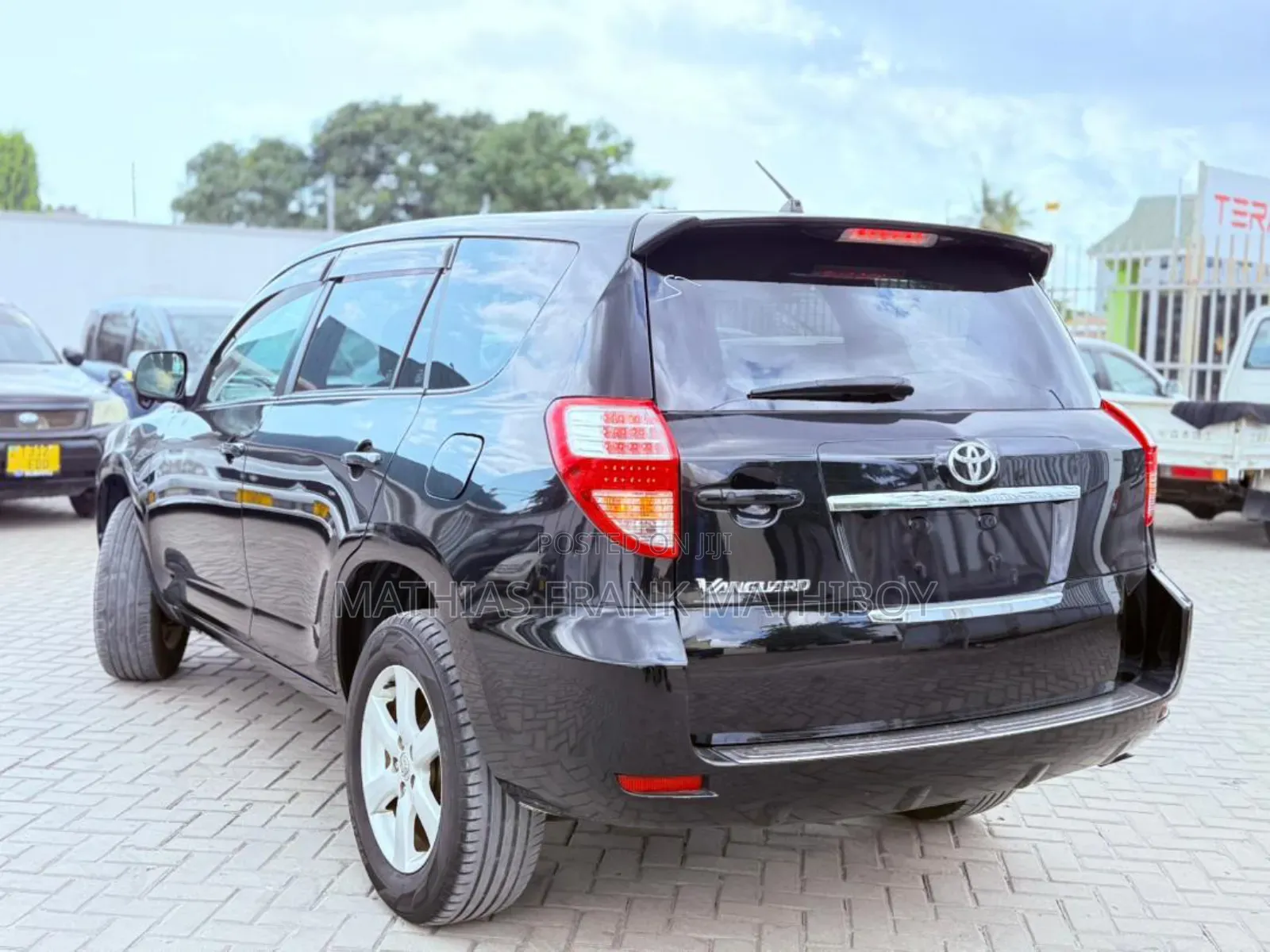 Toyota Vanguard 2008 Black