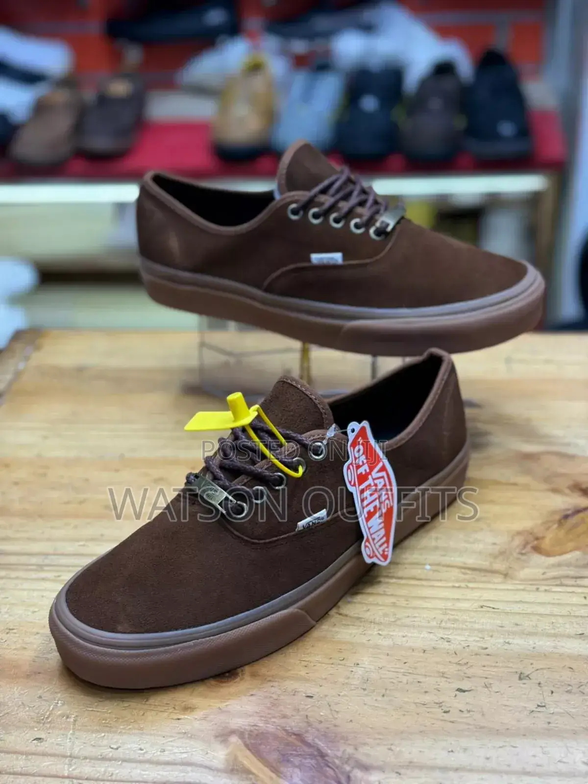 New Pure Leather Vans