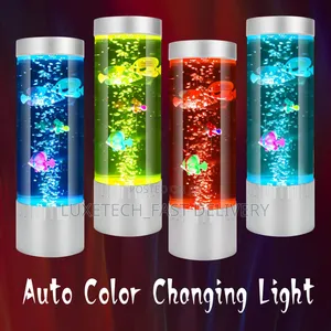 Electric Bubble Fish Lamp
