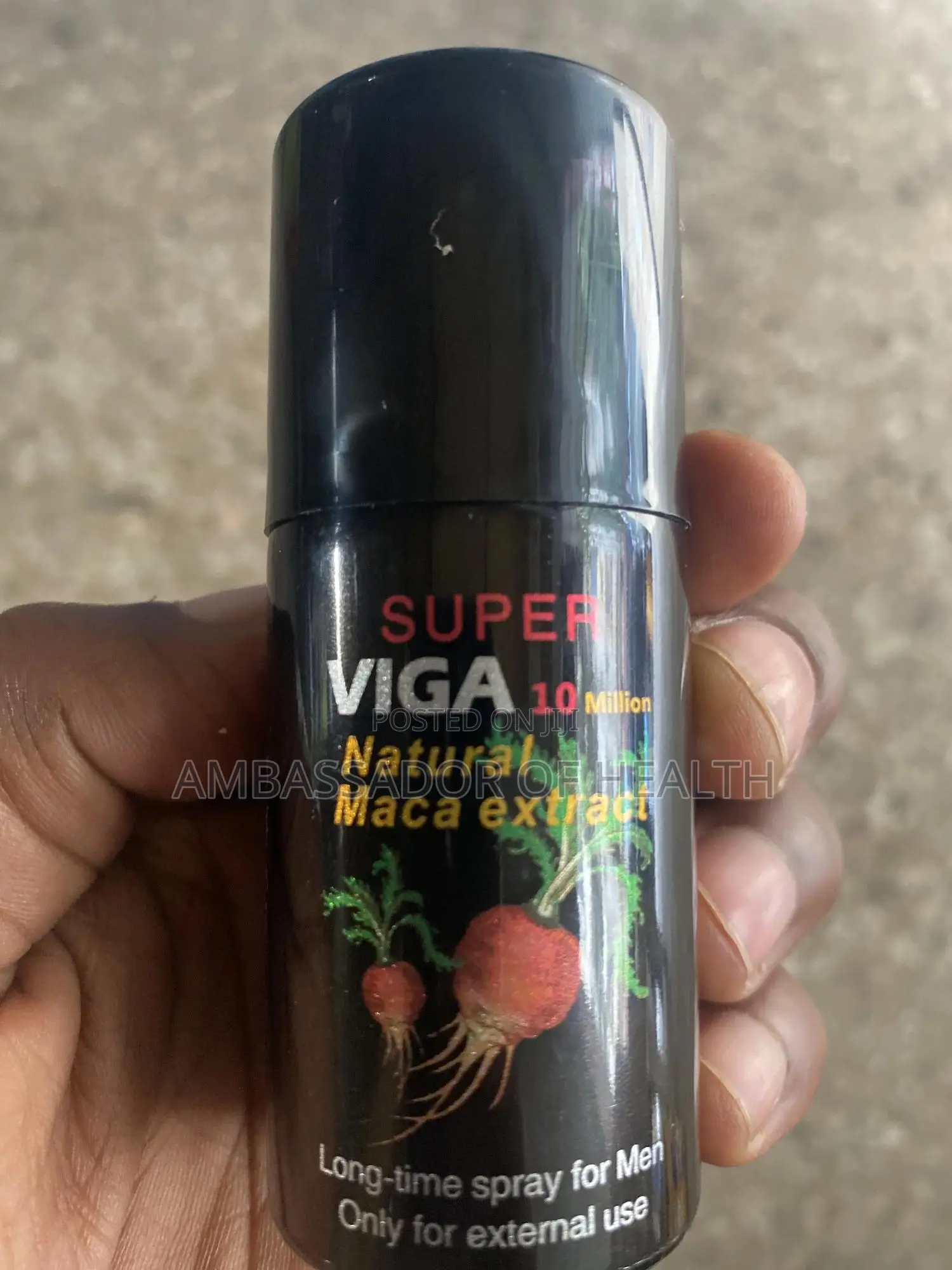 Super Viga Original Delay Spray for External Use for Men