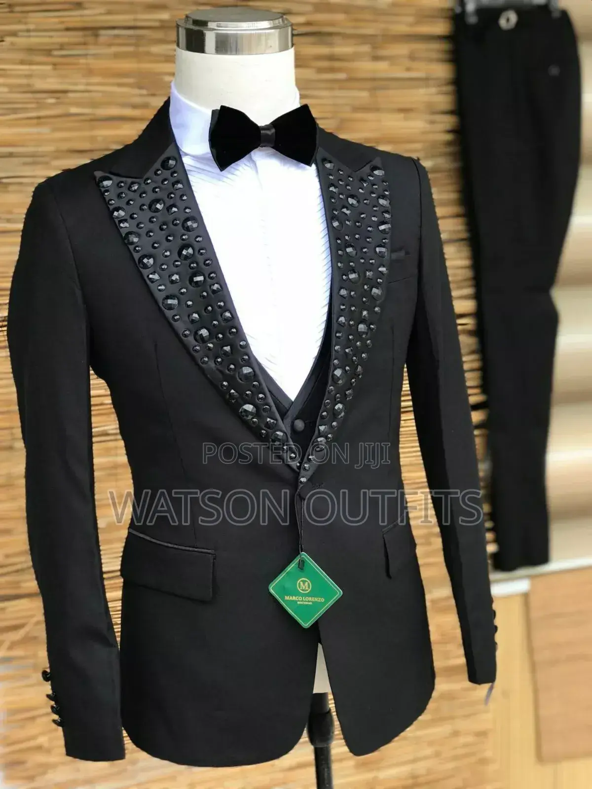 Black Wedding Men Suit
