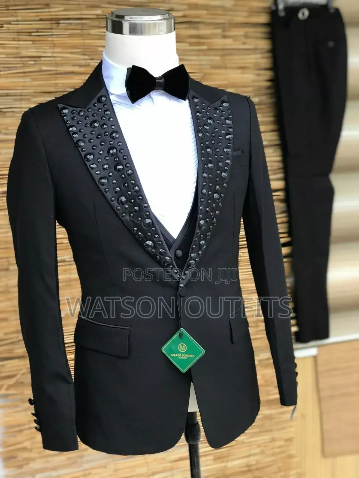 Black Wedding Men Suit