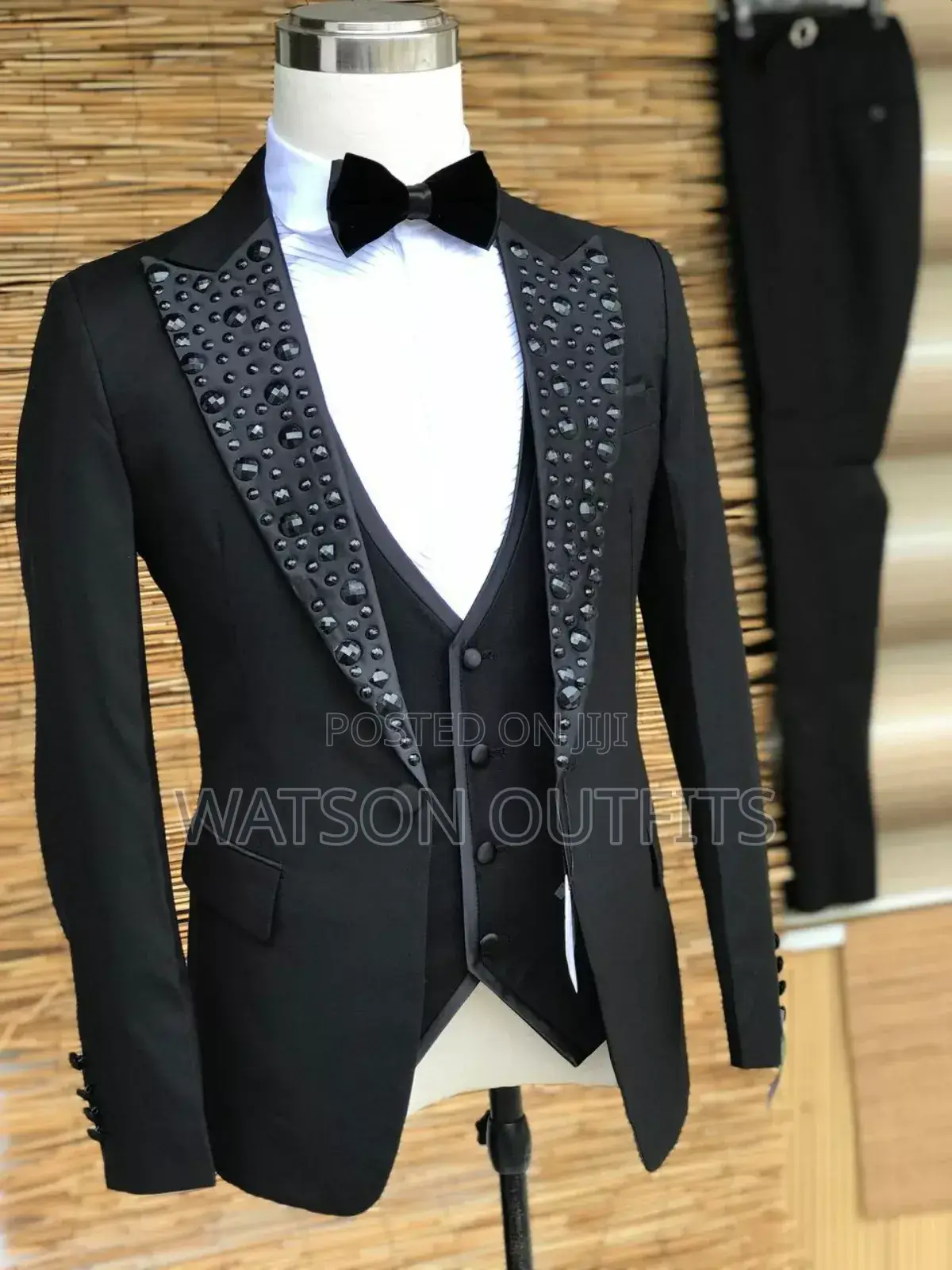 Black Wedding Men Suit
