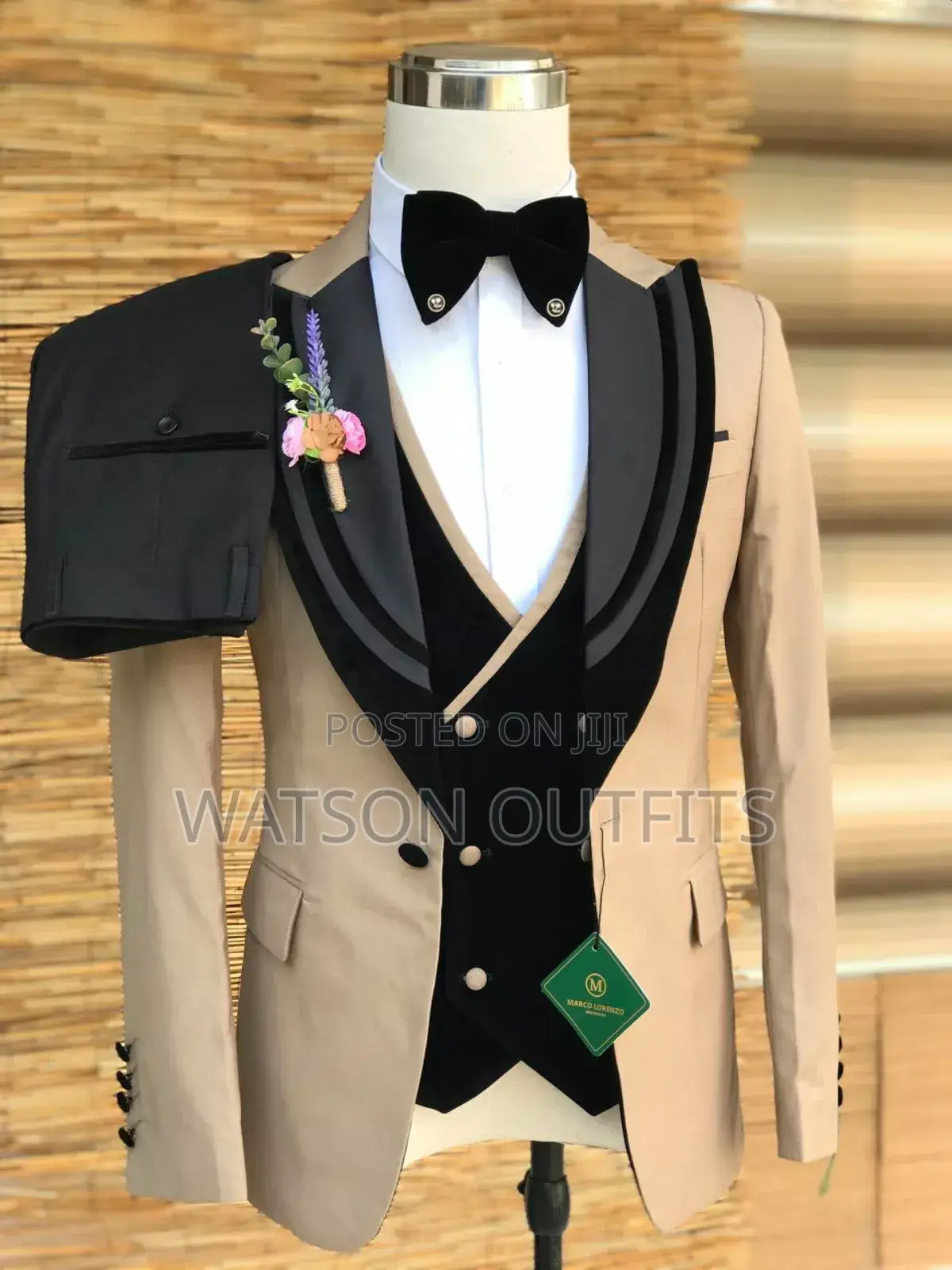 Multicolor Wedding Men Suit
