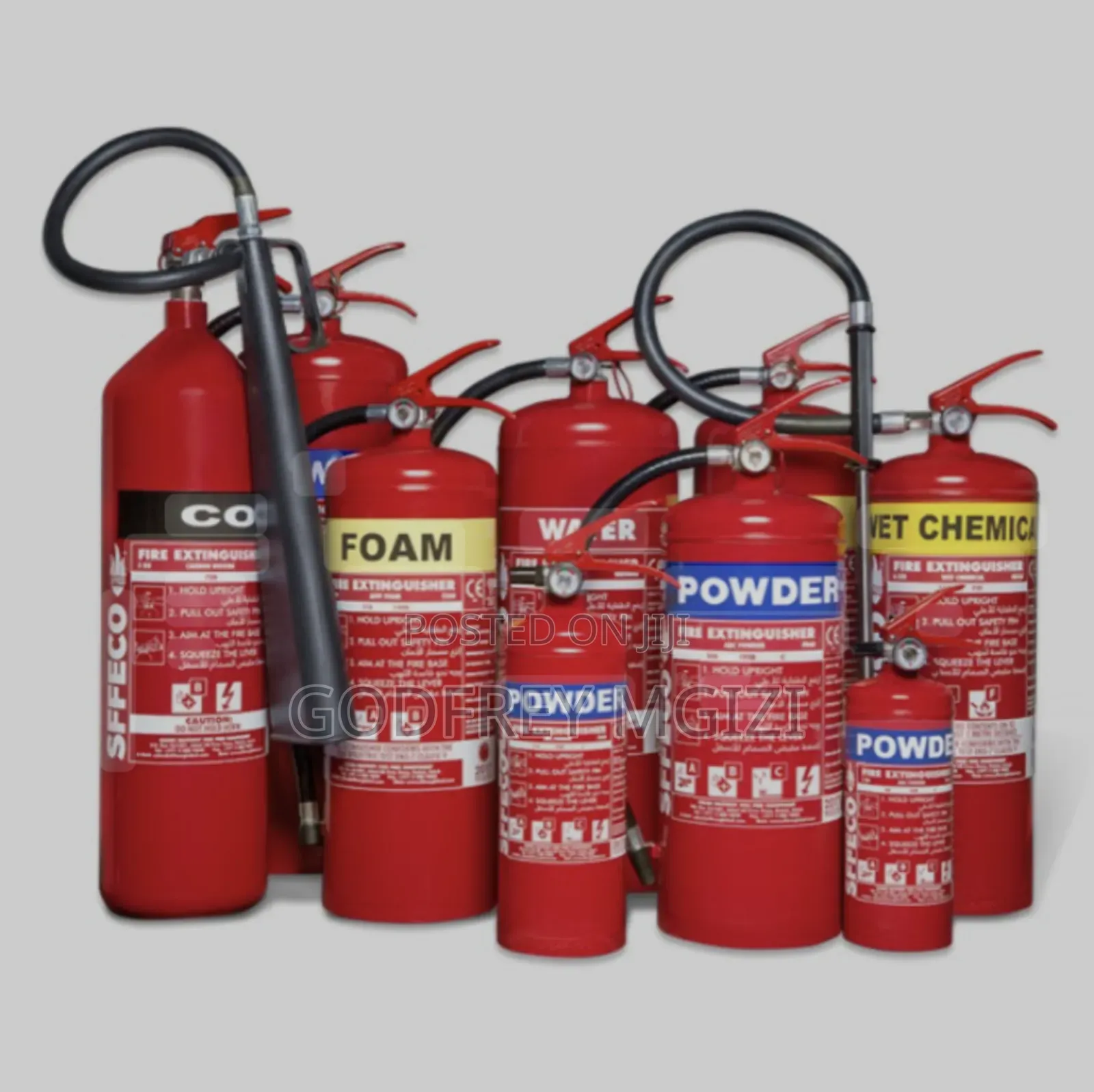 Vehicle Portable Fire Extinguishers