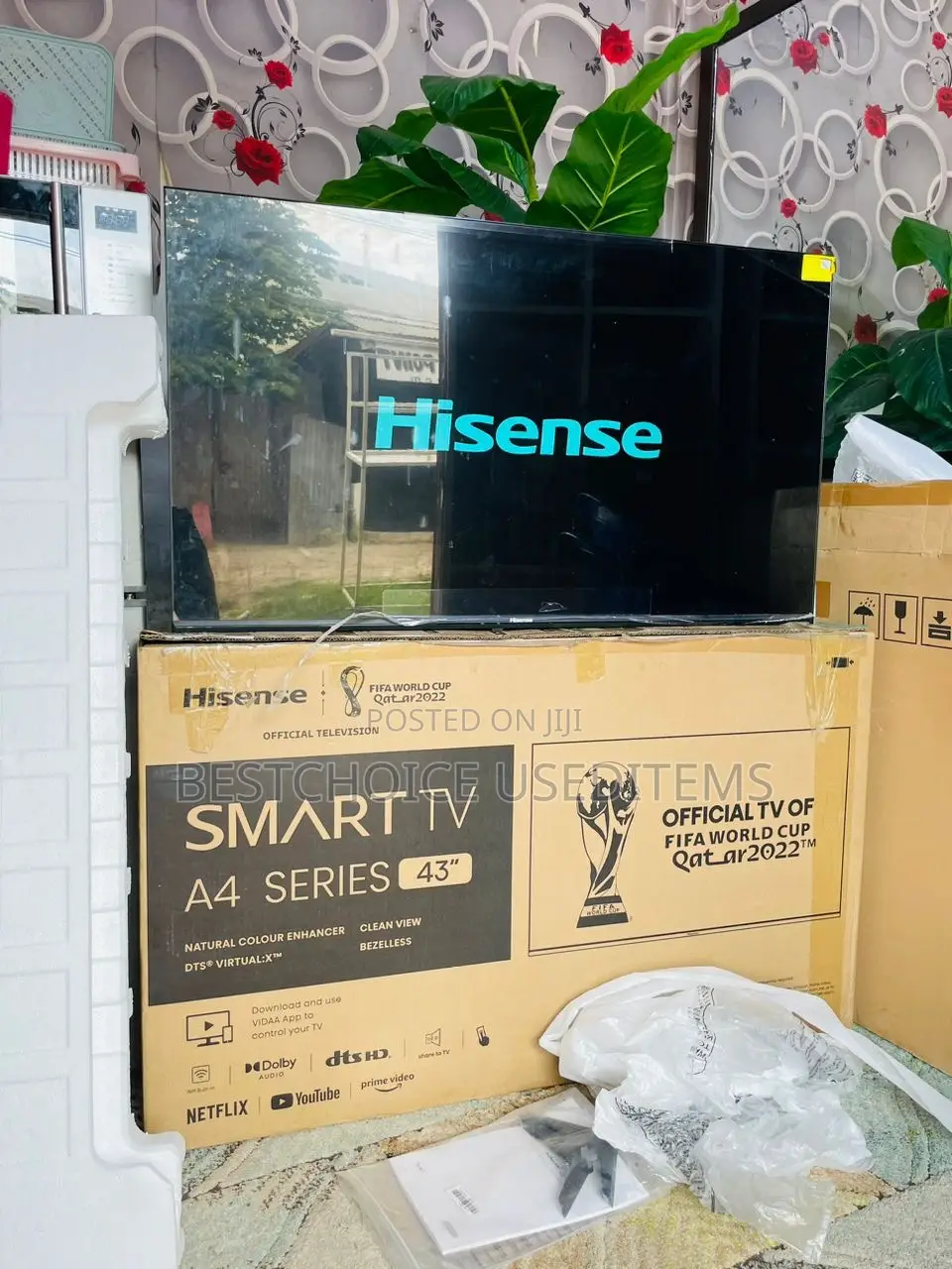 Tv Hesense Smart Tv Inch 43 Fully Box Bado Mpyaa
