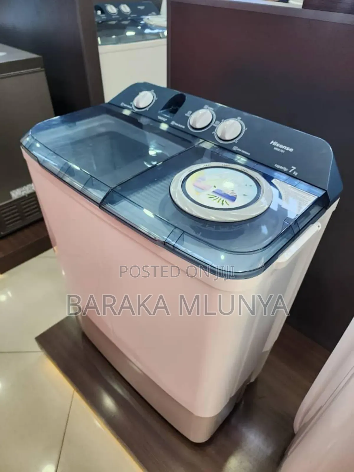 Hisense Twin Tub Washing KG 7 in Ilala Home Appliances, Baraka Mlunya