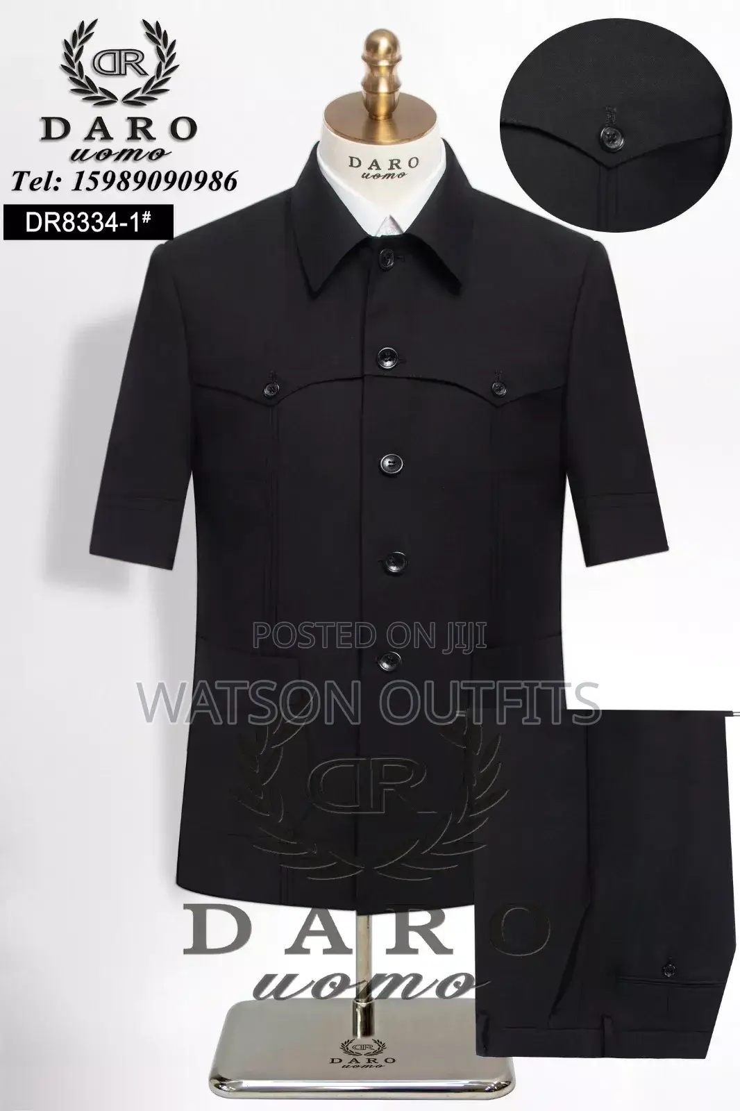 Daro Short Sleeve Men Suits