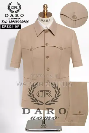 Daro Short Sleeve Men Suits